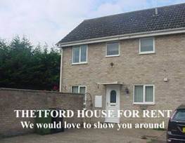 Thetford House for rent